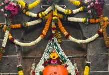 अंगारकी चतुर्थी निमित्ताने थेऊर येथे भाविकांची मोठी गर्दी.